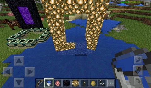 我的世界怎么弄天堂门[图2]