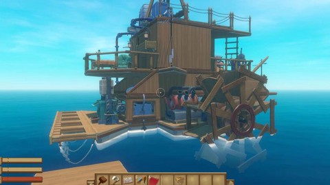 迷你世界的船怎么收