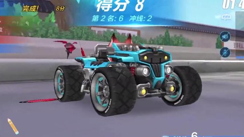 qq飞车手游怎么侧身