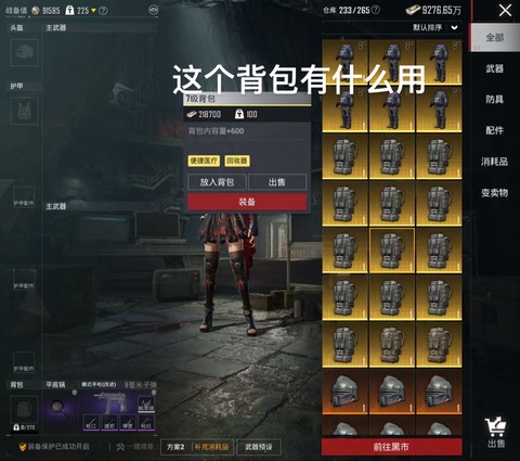 绝地大逃杀怎么开背包[图2]