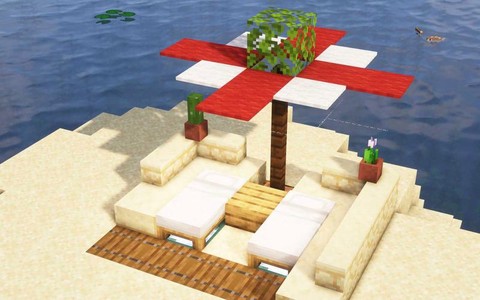 我的世界沙滩伞怎么做[图2]