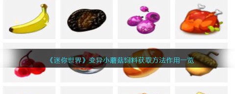 迷你世界小蘑菇怎么种[图1]